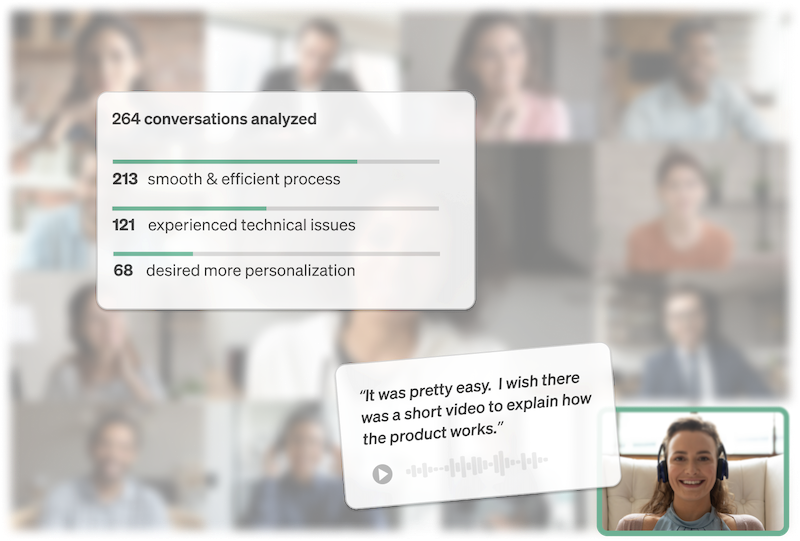 Interactive analysis feature